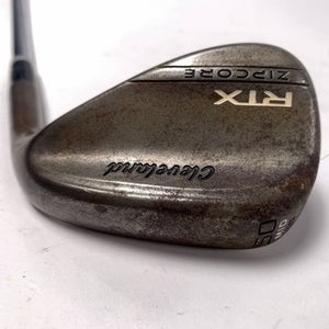 Cleveland RTX ZipCore Raw Gap Wedge GW 50* 10 DG Spinner Tour Issue Mens RH