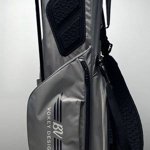 Titleist Players 4 Vokey Design Stand Bag Grey 4Way Divide Single Strap Golf Bag