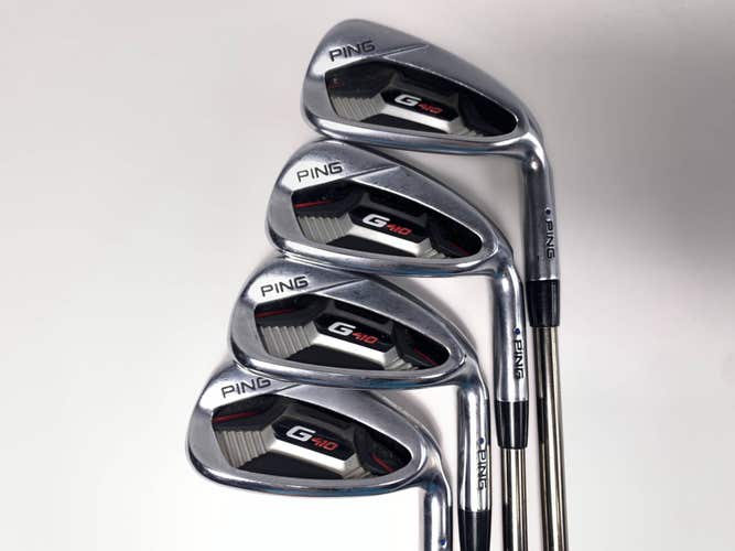Ping G410 Iron Set 7-PW Blue Dot 1* Up UST Mamiya Recoil ES 760 F2 Senior RH