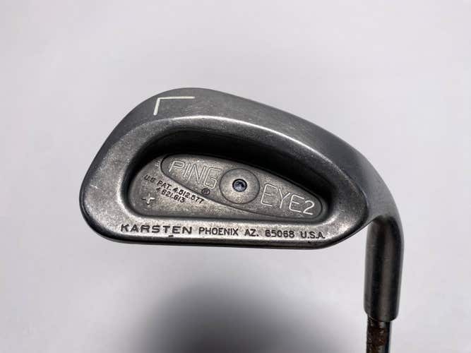 Ping Eye 2 + Lob Wedge LW Black Dot Cushin JZ Stiff Steel Mens RH