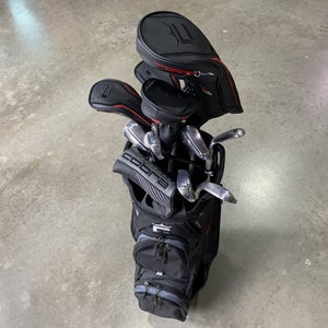 Cobra Air X 2023 Club Set Driver 3W 4H-5H 6-PW SW Putter Senior RH HC +Bag