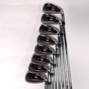 TaylorMade Burner Plus Iron Set 4-PW+GW Burner Superfast 85g Stiff Steel Mens RH