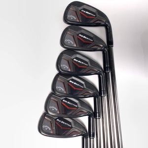 Callaway Big Bertha 23 Iron Set 6-PW+AW UST Mamiya Recoil ESX 460 F2 Senior RH