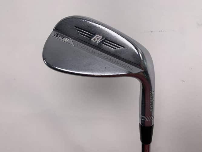 Titleist Vokey SM8 Tour Chrome Gap Wedge GW 48* 10 F-Grind Wedge Steel Mens RH
