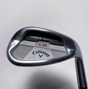 Callaway CB Gap Wedge GW 52* 12 Bounce KBS Hi-Rev G 80g Wedge Graphite Mens RH