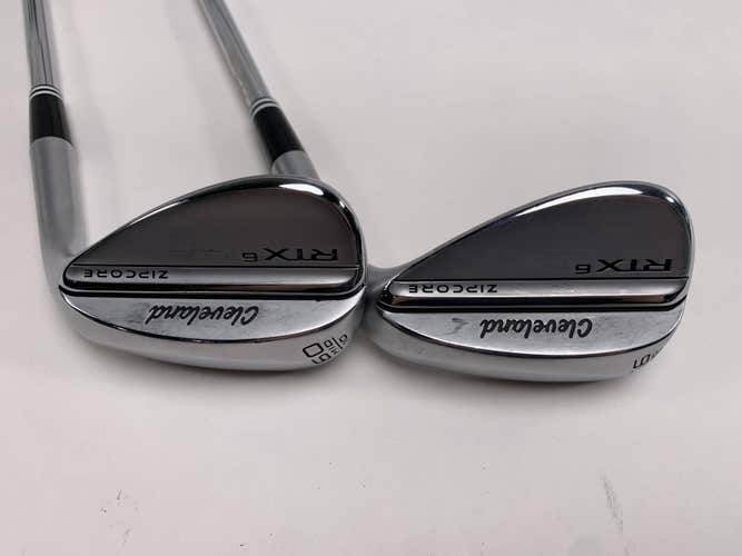 Cleveland RTX 6 ZipCore Tour Satin Wedge Set 56* 10 | 60* 10 DG Tour Issue RH