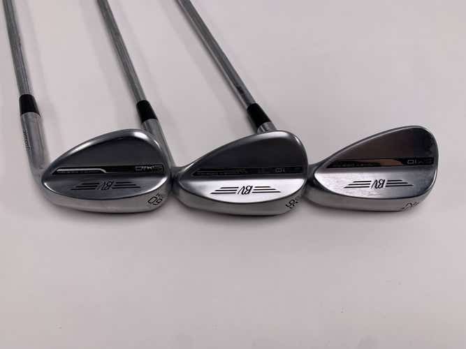 Titleist Vokey SM10 Tour Chrome Wedge Set 52* 8 | 56* 12 | 60* 8 SM10 Wedge RH