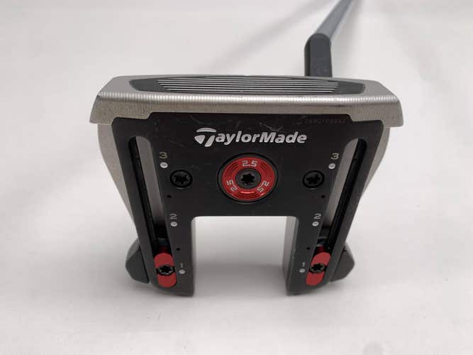 TaylorMade Spider GT Max Small Slant Putter 34" SuperStroke Pistol GTR 1.0 RH