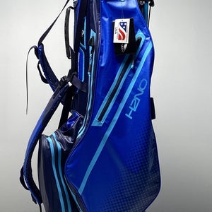 Sun Mountain H2NO Lite Speed Stand Bag Blue 4-Way Divide Dual Strap Golf Bag NEW