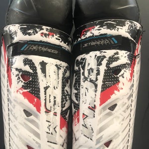 Senior CCM Jetspeed FT6 14" Shin Pads (Used)