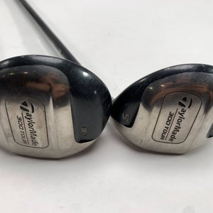 TaylorMade 300 Tour 3 & 5 Fairway Wood Set 15* 19* Tour 90g Stiff Mens RH