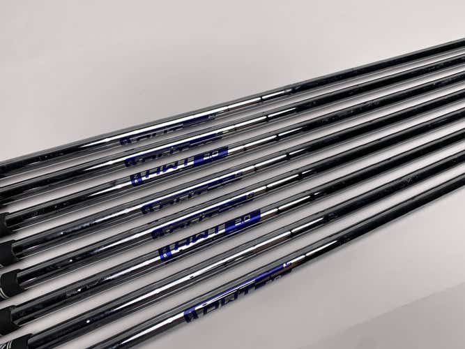 Ping AWT 2.0 Stiff Steel Iron Set of 8 Shafts 34.50''-37.75''- Pull 0.355