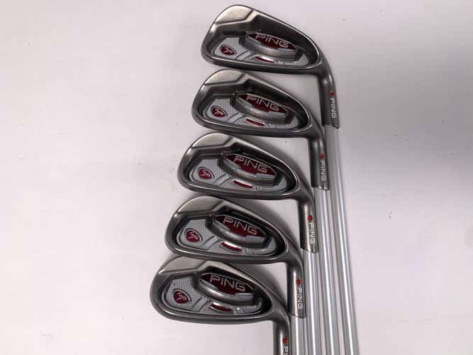 Ping Faith Iron Set 7-PW+SW Red Dot 1* Flat ULT200 Ladies Steel Womens RH