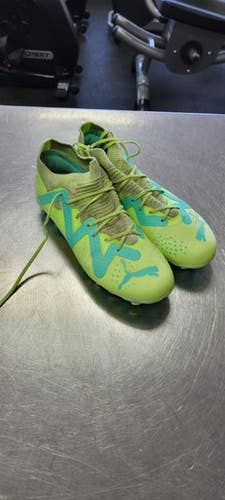 Used Puma Soccer Cleats Yellow Junior 03 11497-S000152181