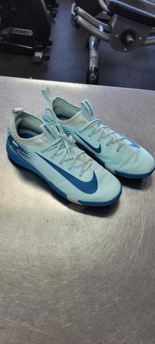 Used Nike Soccer Indoor Shoes Royal Blue Junior 03.5 11497-S000152177