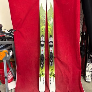 Skis: Rossignol Bandit B94 W skis , 278cm
Bindings: Marker 
Binding Range: 270-370mm
All Mountain