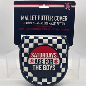 Barstool Sports Mallet Putter Cover Saturdays Are For The Boys Magnetic New
