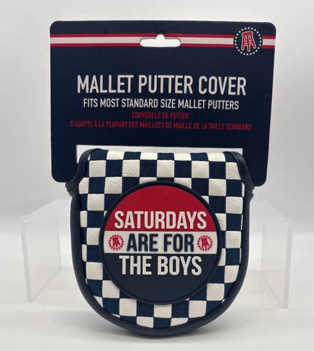 Barstool Sports Mallet Putter Cover Saturdays Are For The Boys Magnetic New