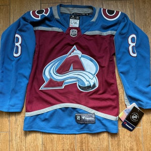 NEW with TAGS - Colorado Avalanche Jersey MAKAR (NHL Officially Licensed) - Size Youth L/XL