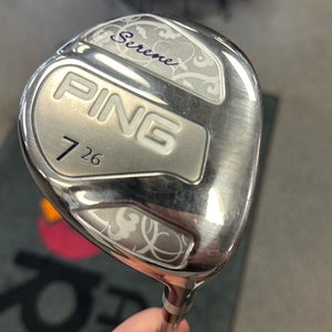 7W Ping Serene (Used) Right Handed Women's Ladies graphite shaft Flex 7 Wood Fairway