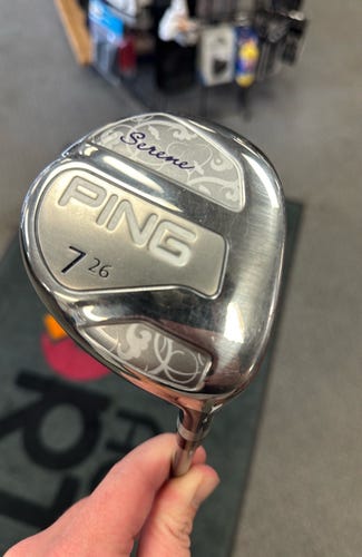 7W Ping Serene (Used) Right Handed Women's Ladies graphite shaft Flex 7 Wood Fairway