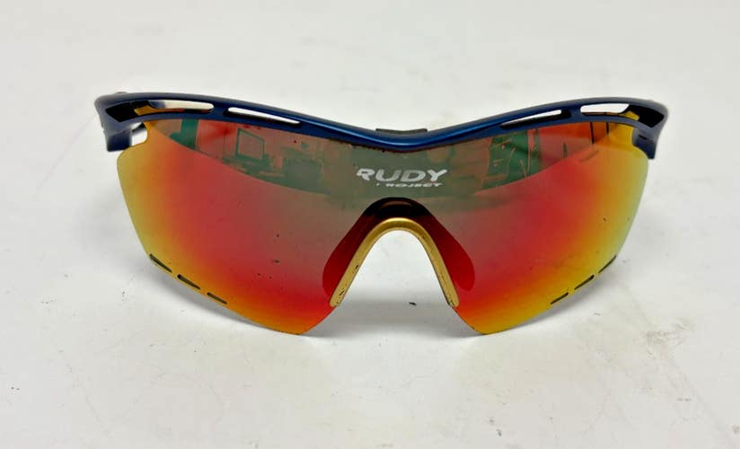 Rudy Project Tralyx SP39-51-R1 Wrap Sunglasses Mirrored Orange Polarlized Lens