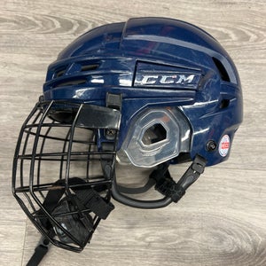 Blue Medium CCM Super Tacks X Helmet (Used)