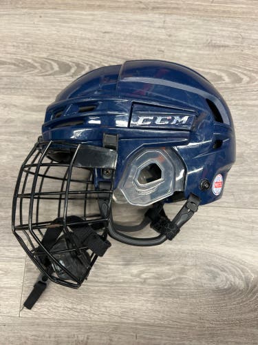 Blue Medium CCM Super Tacks X Helmet (Used)