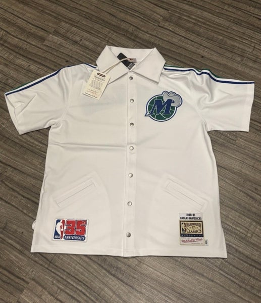 Dallas Mavericks Shooting Shirt Adult Large Mitchell & Ness NBA Authentic New