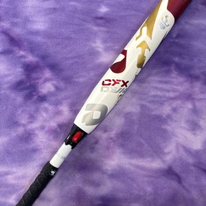White 2018 DeMarini CFX Composite Bat (-10) Composite 23 oz 33" (Used)