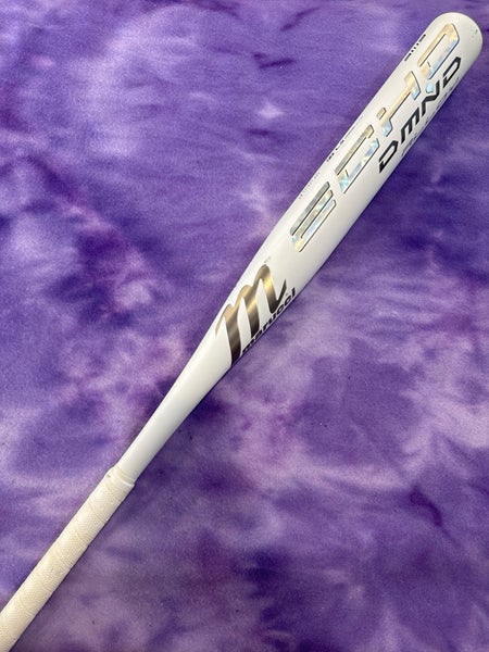 White Marucci Echo DMND Alloy Bat (-12) 19 oz 31" (Used)
