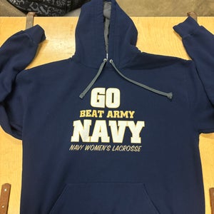 Fruit of the Loom Navy Women’s Lacrosse Sweatshirt Size Large