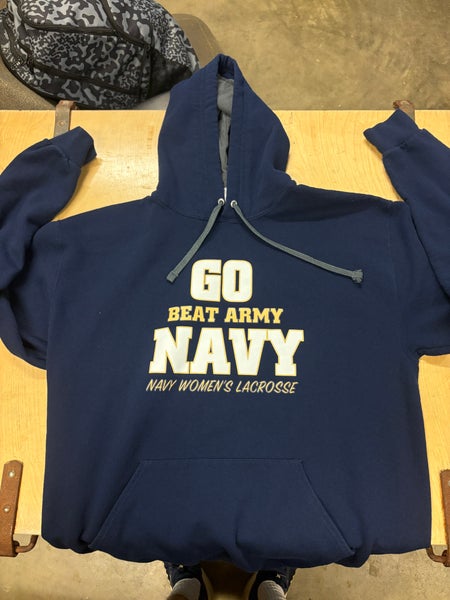 Fruit of the Loom Navy Women’s Lacrosse Sweatshirt Size Large