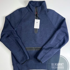 Nike Sportswear Tech Fleece Sweatshirt Blue 1/2 Zip