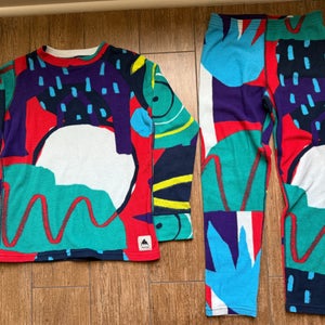 Burton Fleece Base Layer Set - Youth Medium (10) - Used