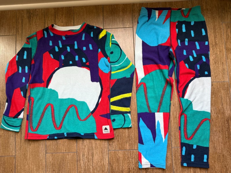 Burton Fleece Base Layer Set - Youth Medium (10) - Used