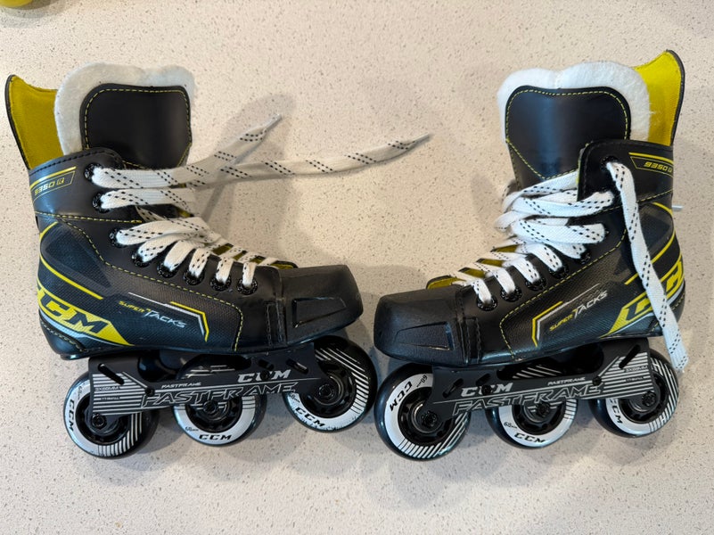 CCM Super Tacks 9350 Inline Skates Regular Width Size 1 (Used)