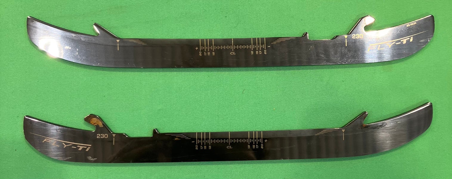Bauer Fly-Ti Holders, Runners, & Replacement Steel Blades 230 mm (Used)
