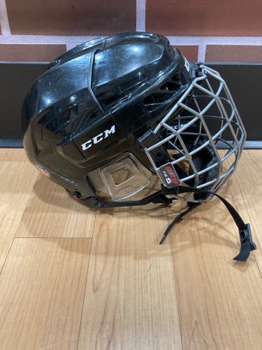 Black CCM FL3DS Helmet (Used)