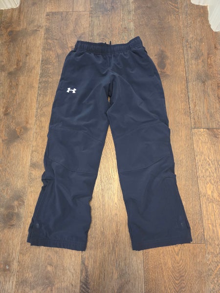 Under Armour Youth Small Navy Blue rink warm up pants(Used)