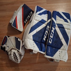 30+1" INT CCM Eflex 5.9 Regular Goalie Full Set (Used)