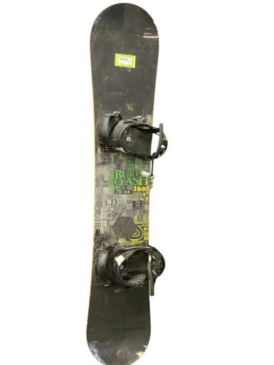 Used Burton CLASH 160 Mens Board/Bindings Navy Blue 160 cm 11686-S000045876