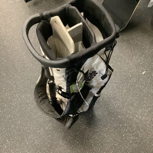 Used Taylormade STAND BAG Mens Stand Bag White 11686-S000045858