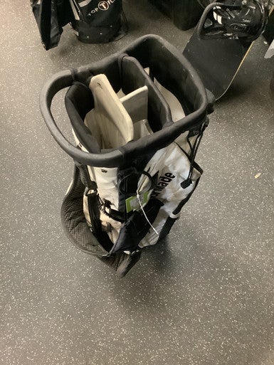 Used Taylormade STAND BAG Mens Stand Bag White 11686-S000045858