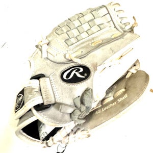 Used Rawlings HIGHLIGHT BB/SB Glove RH Throw Grey 12" 11860-S000297897