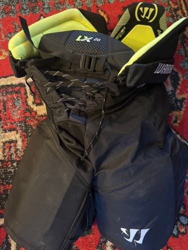 Men's Senior Small Warrior ALPHA LX20 Hockey Pants (Used)