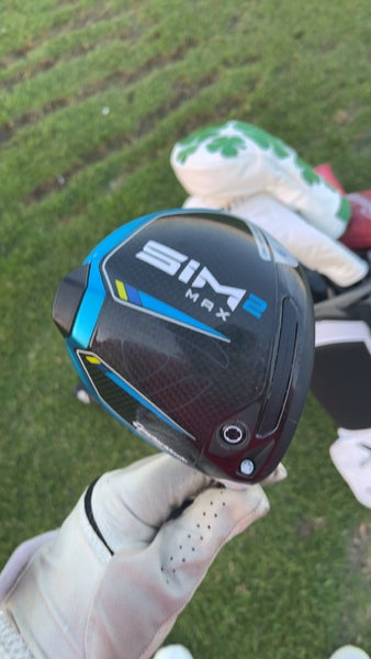 Men's 2024 TaylorMade SIM2 Max Right Handed Driver Stiff Flex 9 Loft (New)