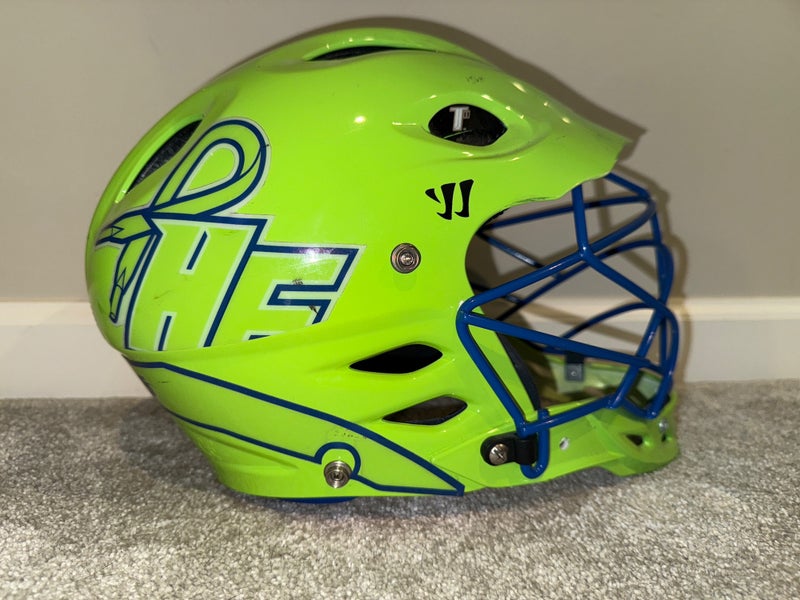 Warrior T2 Helmet green HEADstrong foundation helmet