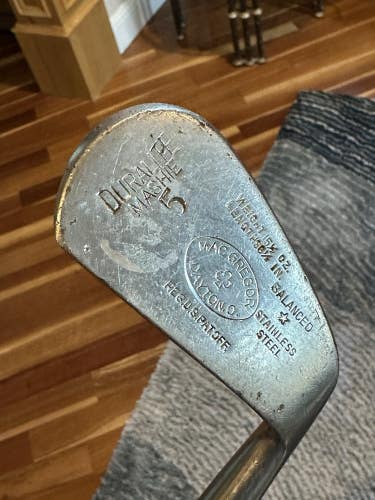 Antique Hickory Macgregor Duralite Mashie Golf Iron 5 (RH) Dayton OH