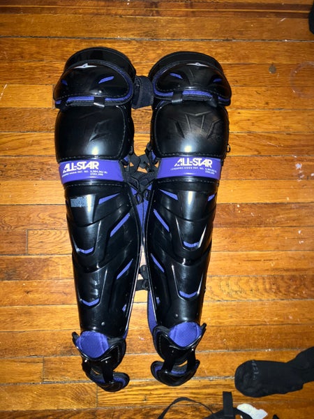 All Star LG40WPRO Catcher's Leg Guard (Used)